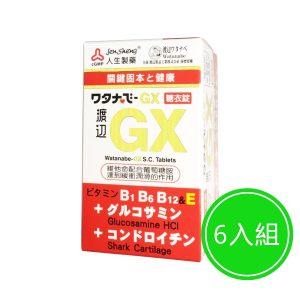 渡邊 GX糖衣錠 六入組